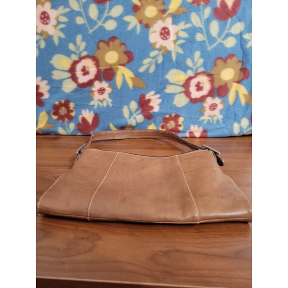 iLi New York Toronto Women’s Brown Leather Shoulder Bag - Picture 8 of 9